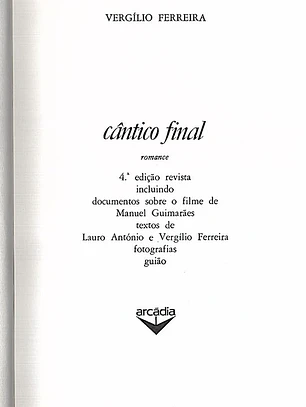 Cântico final