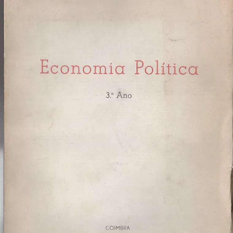 Economia política (terceiro ano) 1