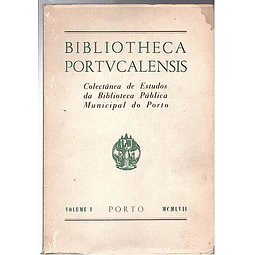 Colectânea de estudos da biblioteca pública municipal do Porto - Volume 1
