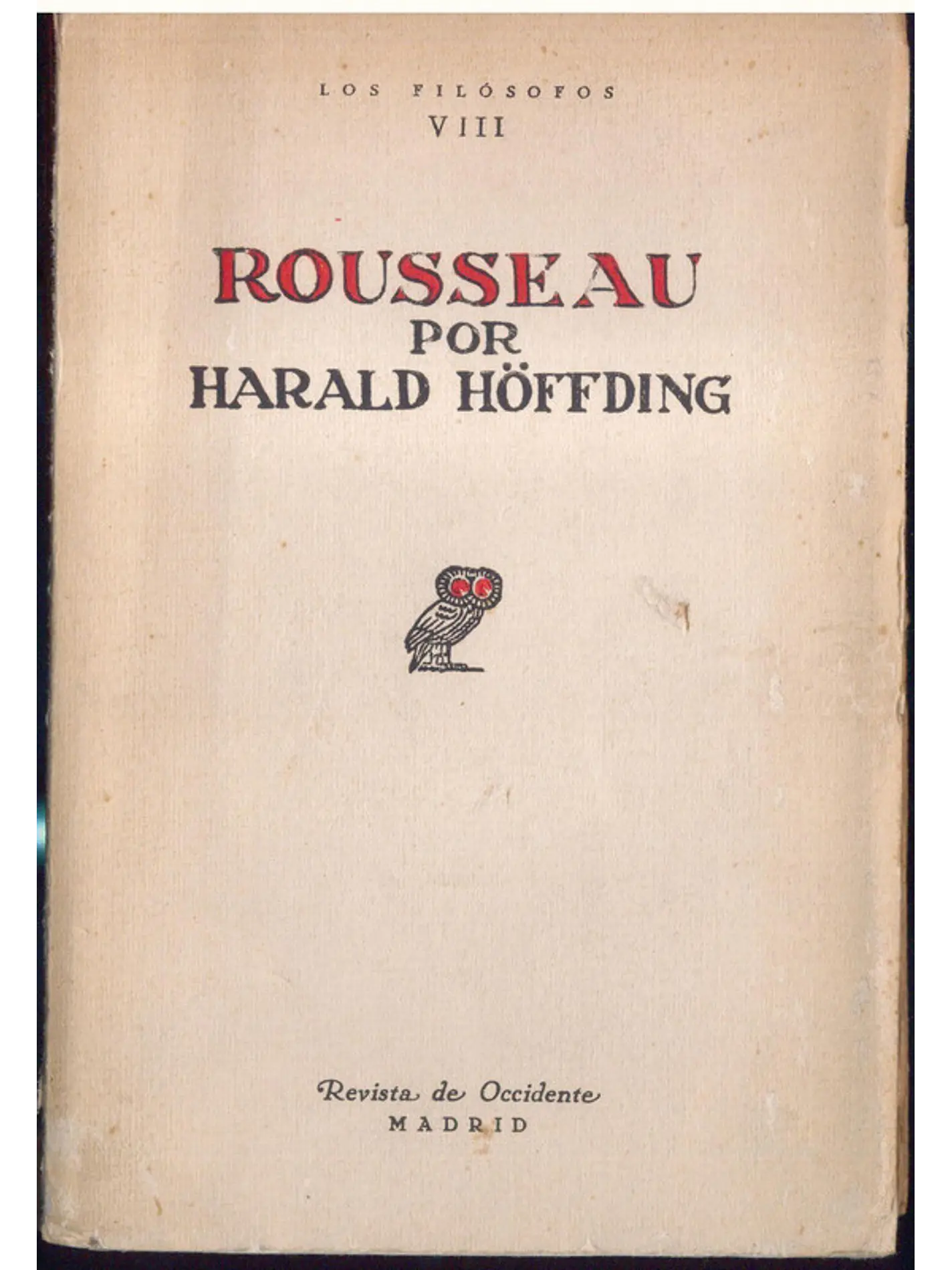 Rousseau (em espanhol) 1