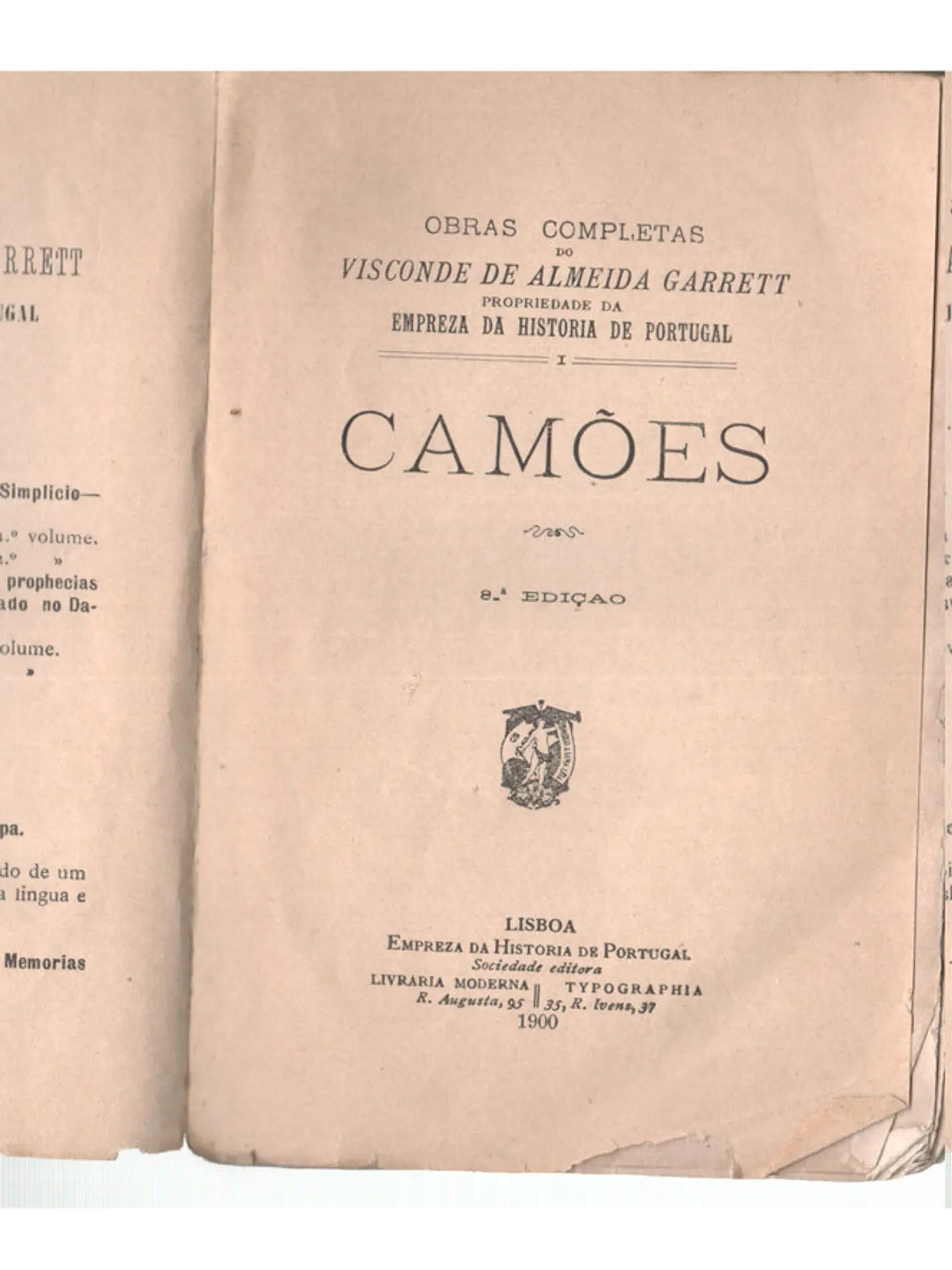 Camões - Obras completas de Visconde de Almeida Garrett 1