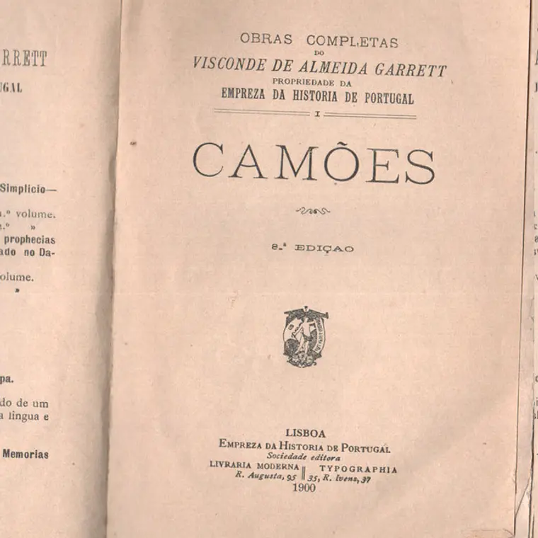 Camões - Obras completas de Visconde de Almeida Garrett 1