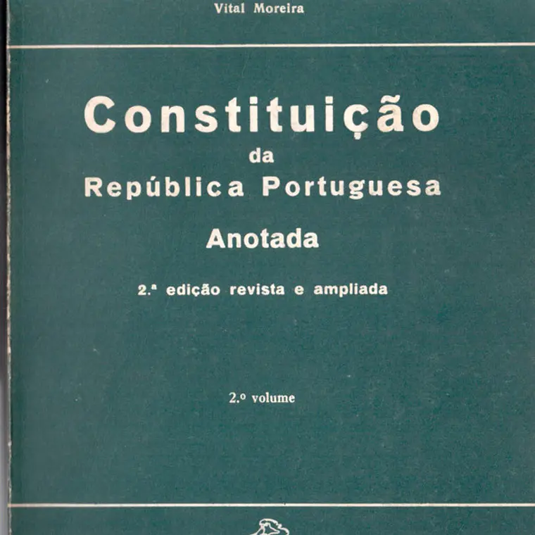 Constituição da República portuguesa anotada (volume 2) 1