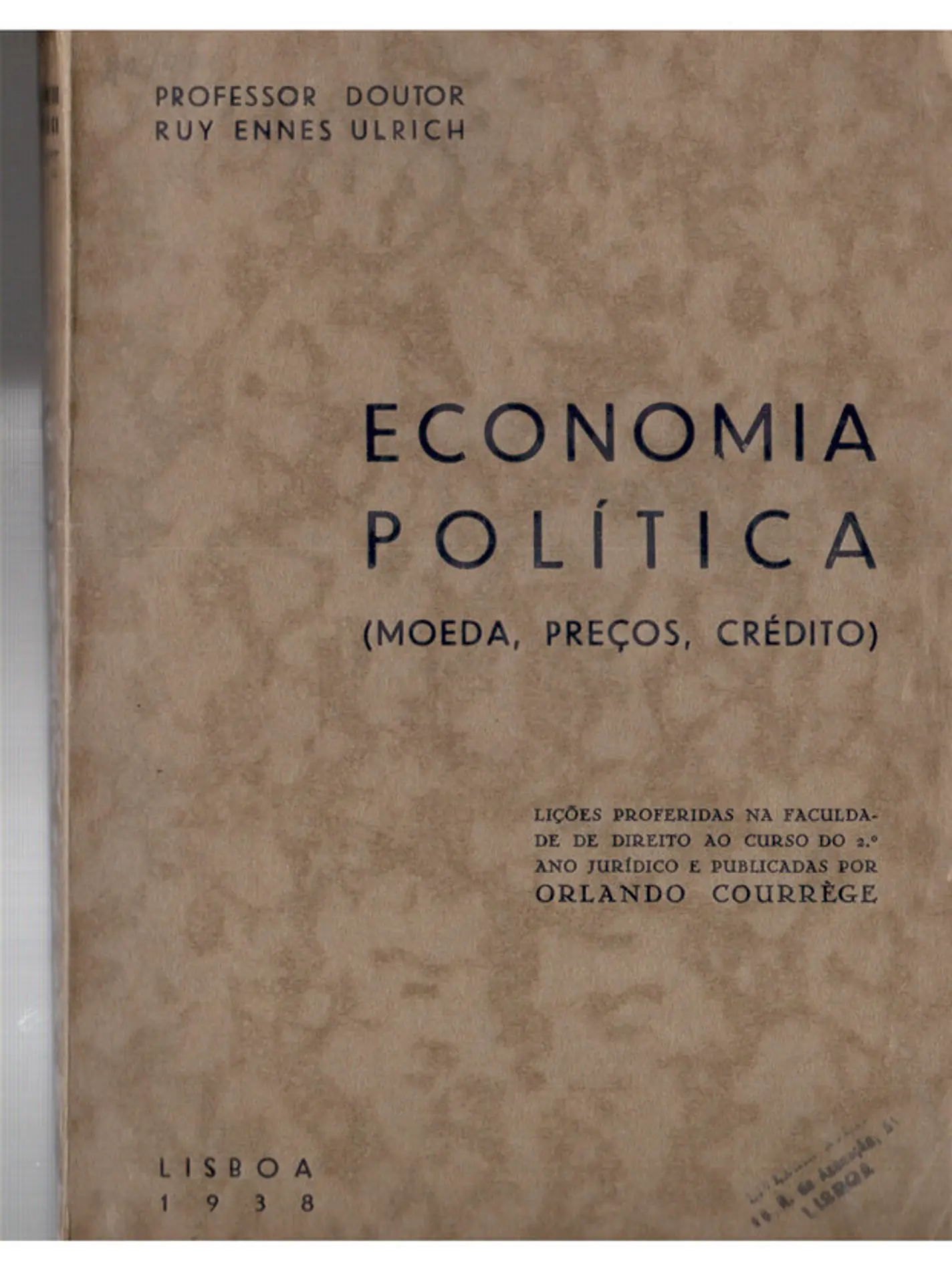 Economia Política - Moeda, Preços, Crédito 1