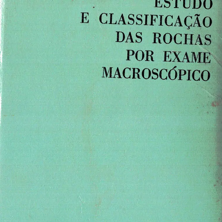 Esrudo e clasificação das rochas 1