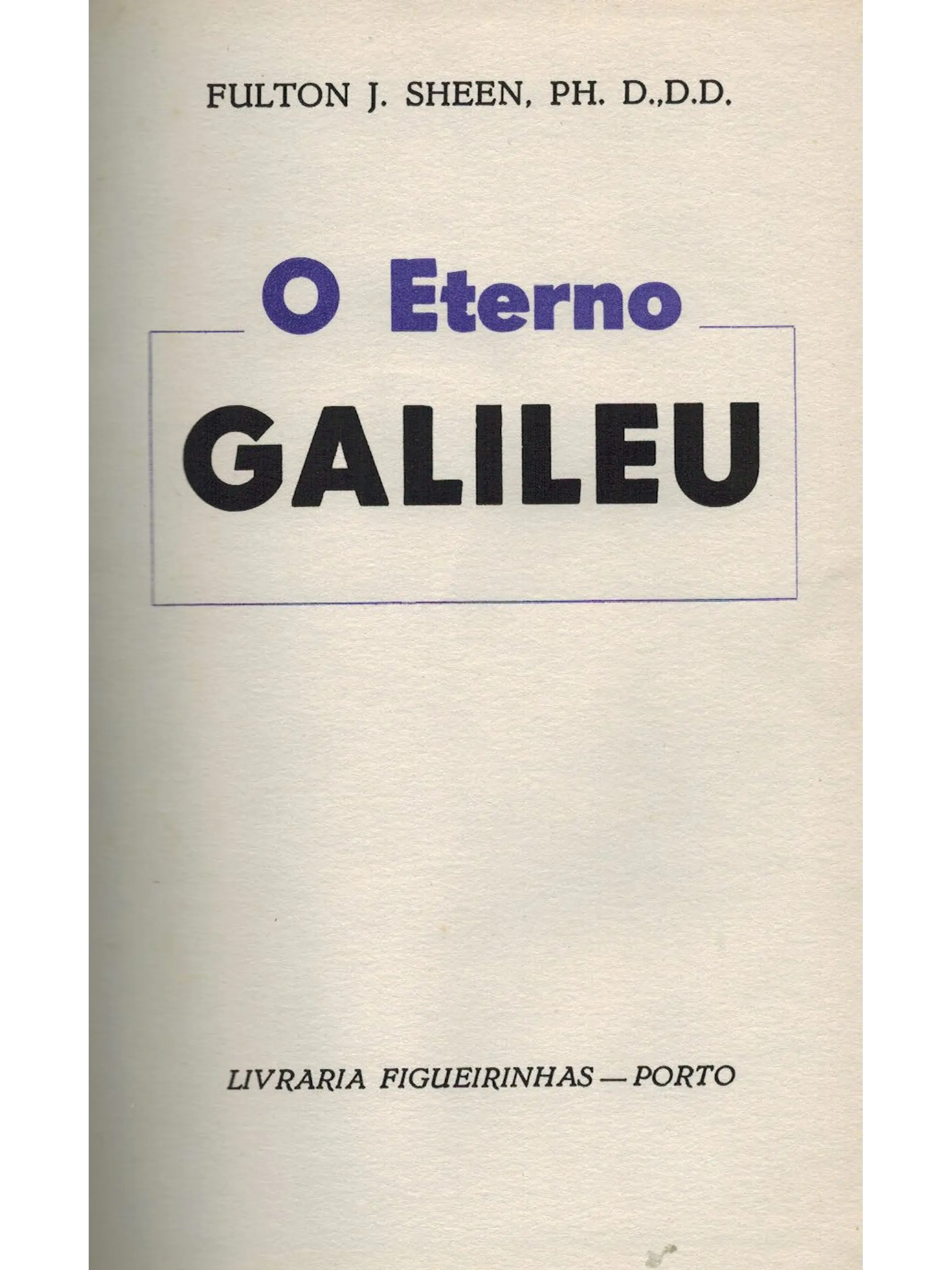 O eterno Galileu 1