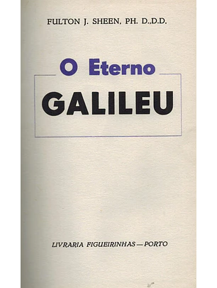 O eterno Galileu