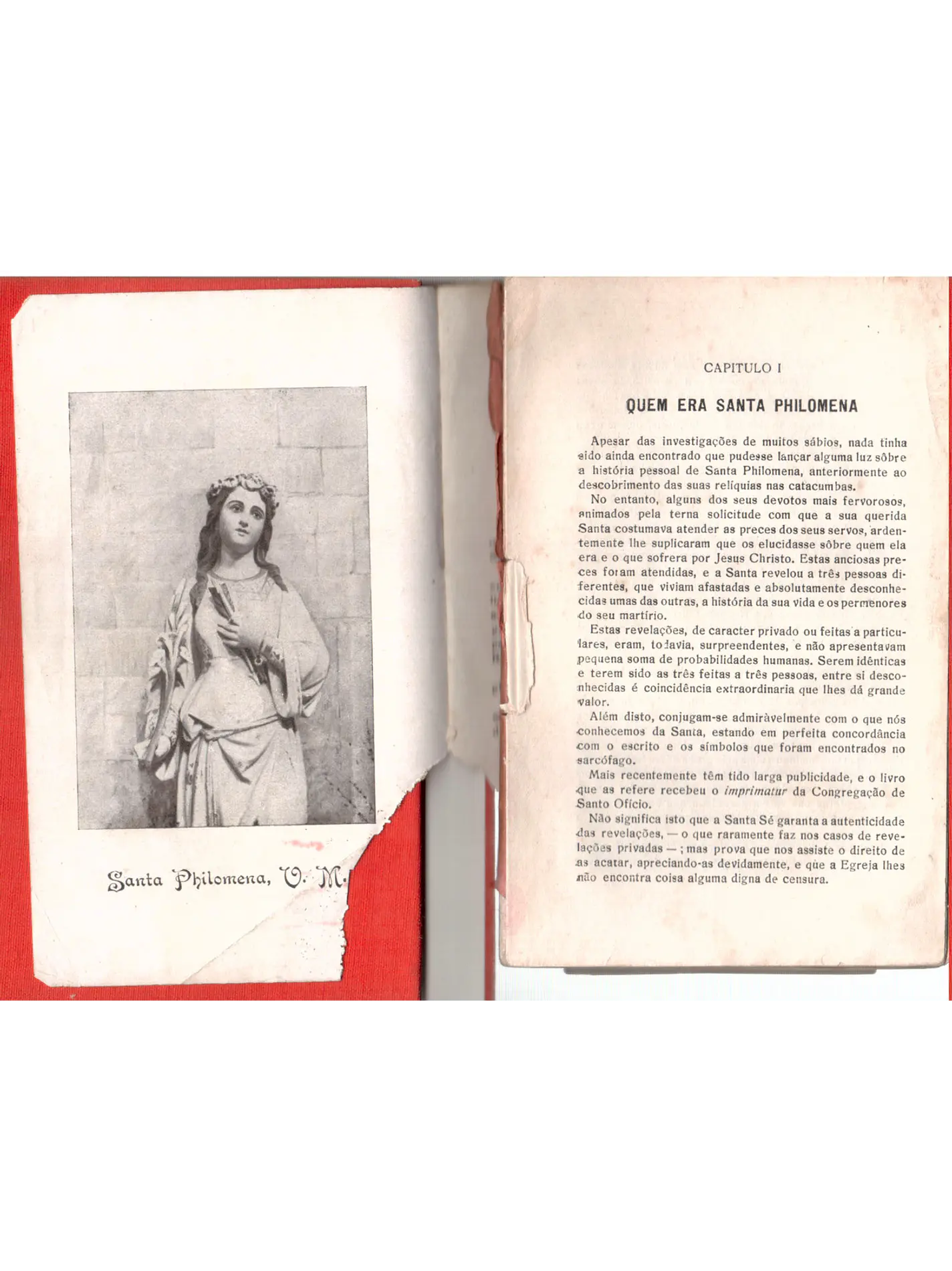 Quem era Santa Filomena a milagrosa (Sem capa frontal) 1