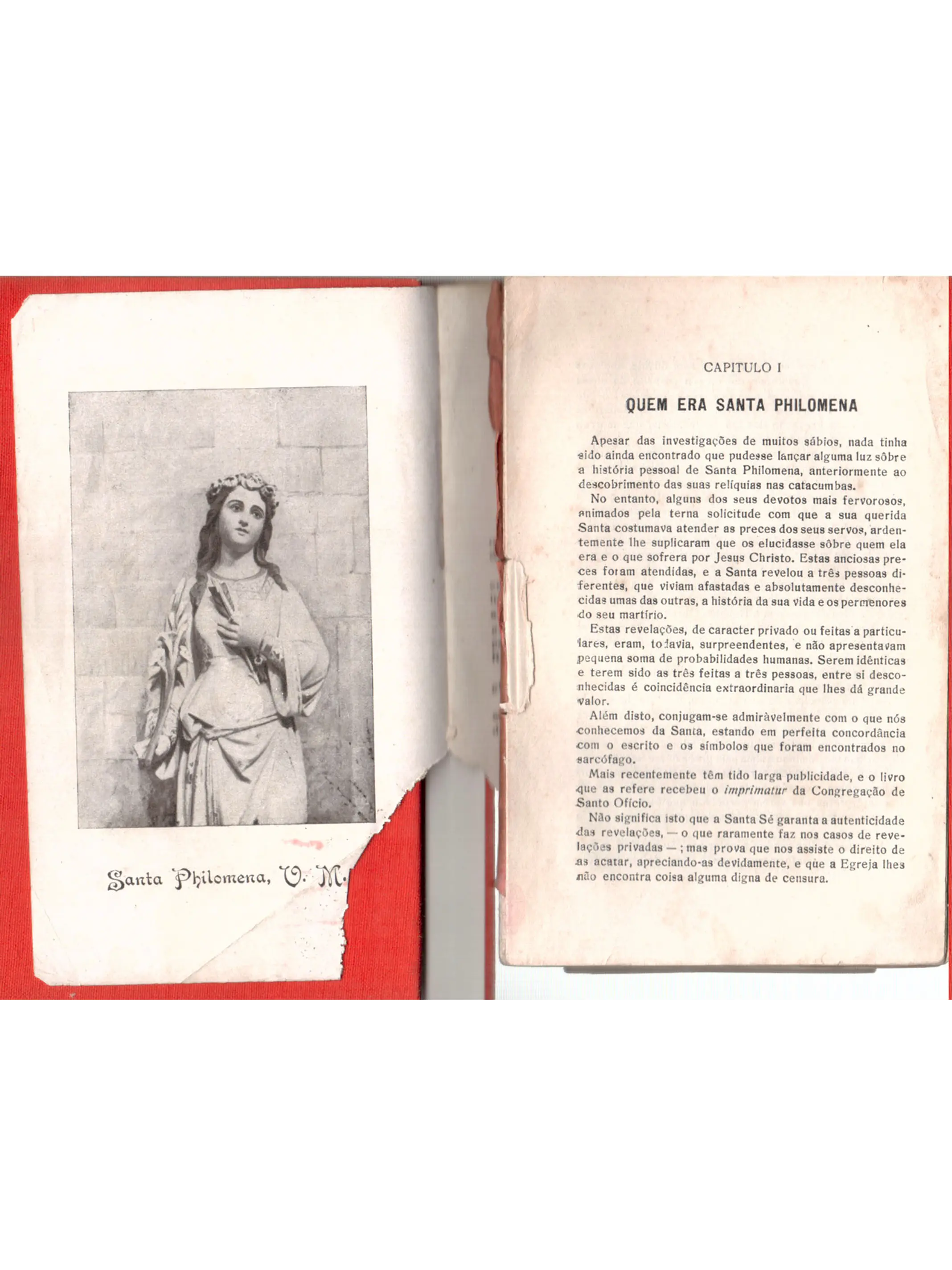 Quem era Santa Filomena a milagrosa (Sem capa frontal) 1