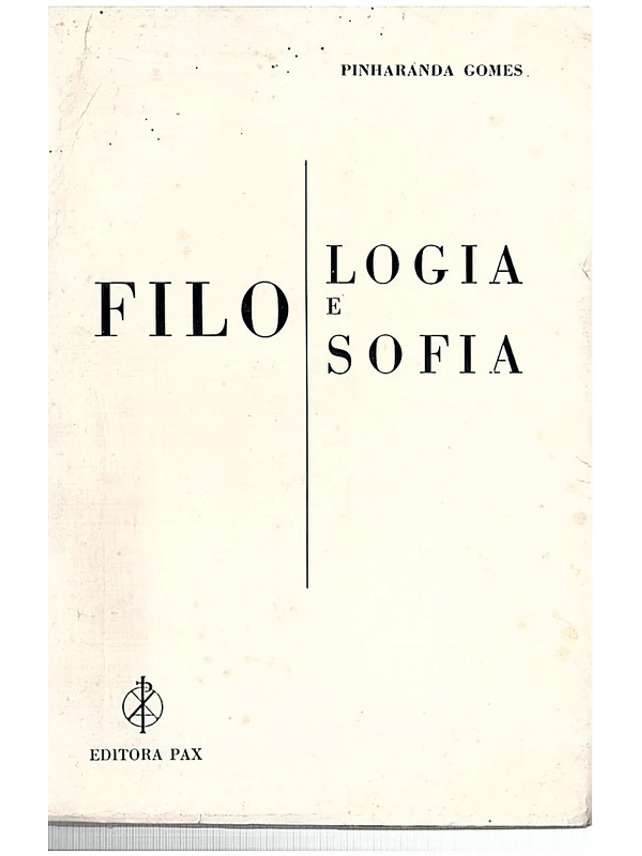 Filologia e filosofia 1