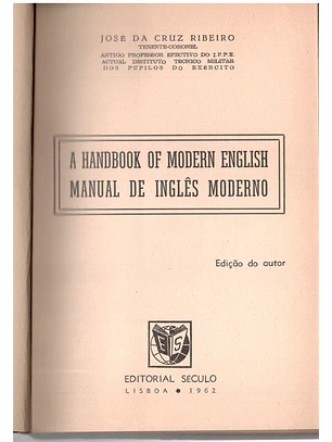 Manual de inglês moderno