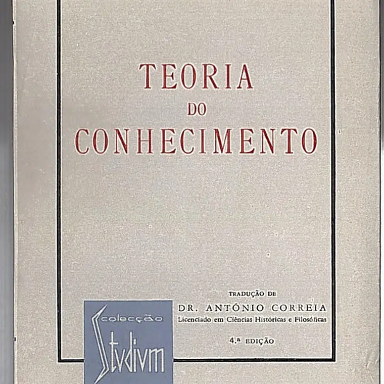 Teoria do conhecimento 1