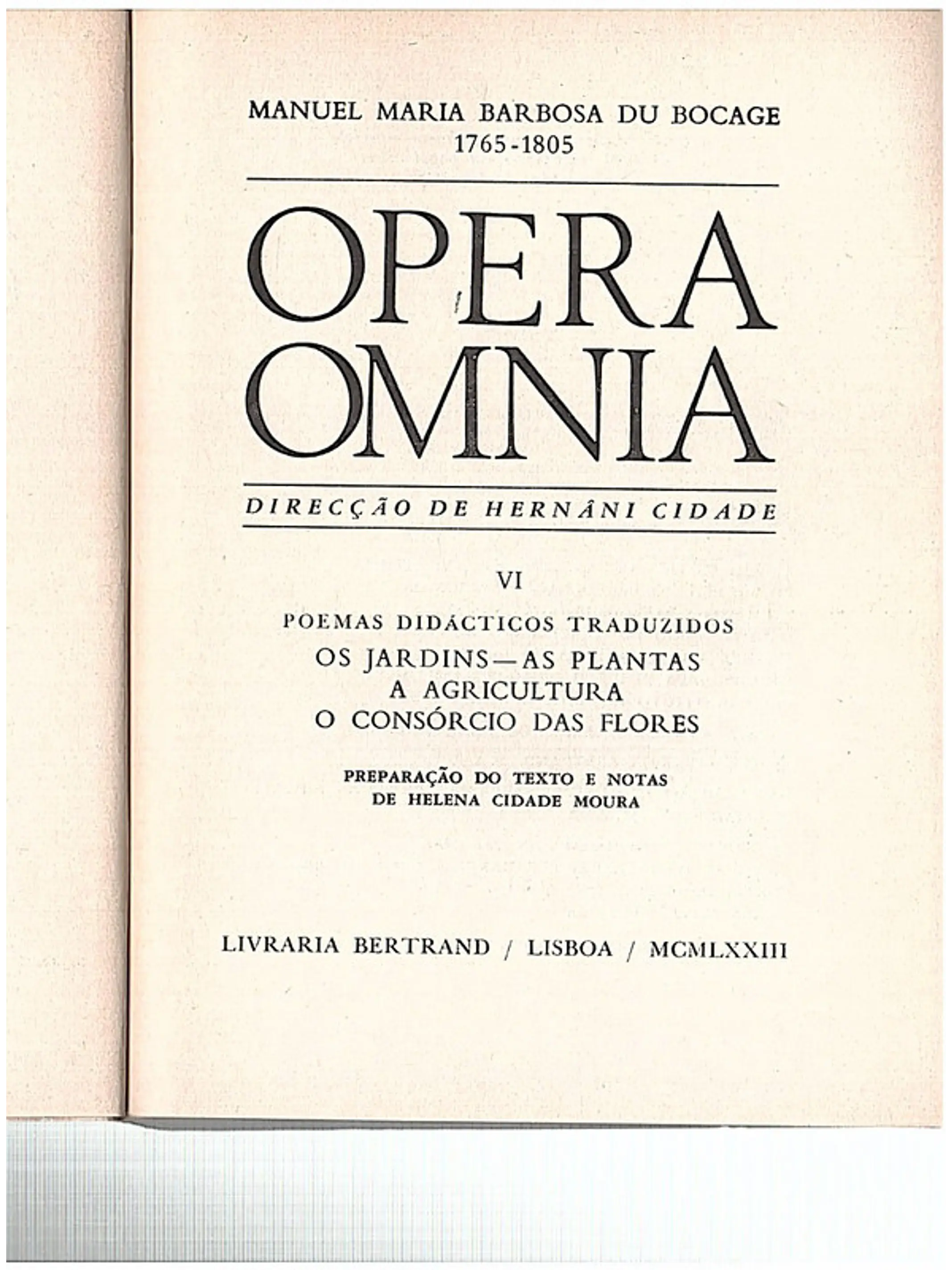 Opera omnia - vol. VI 1