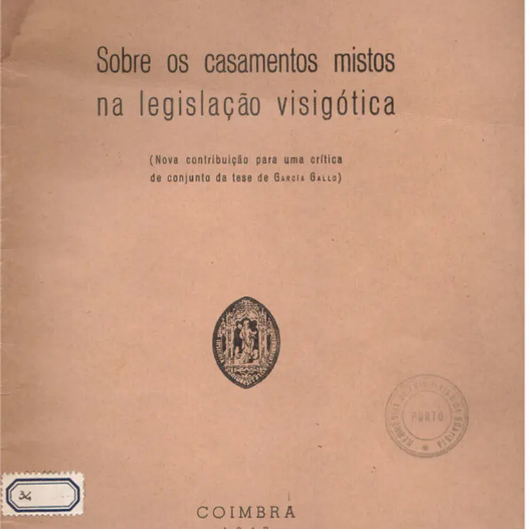 Sobre os casamentos mistos na legislação visigótica 1