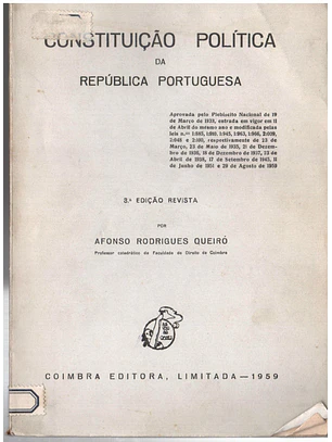 Constituição política da República Portuguesa