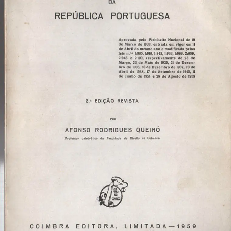 Constituição política da República Portuguesa 1