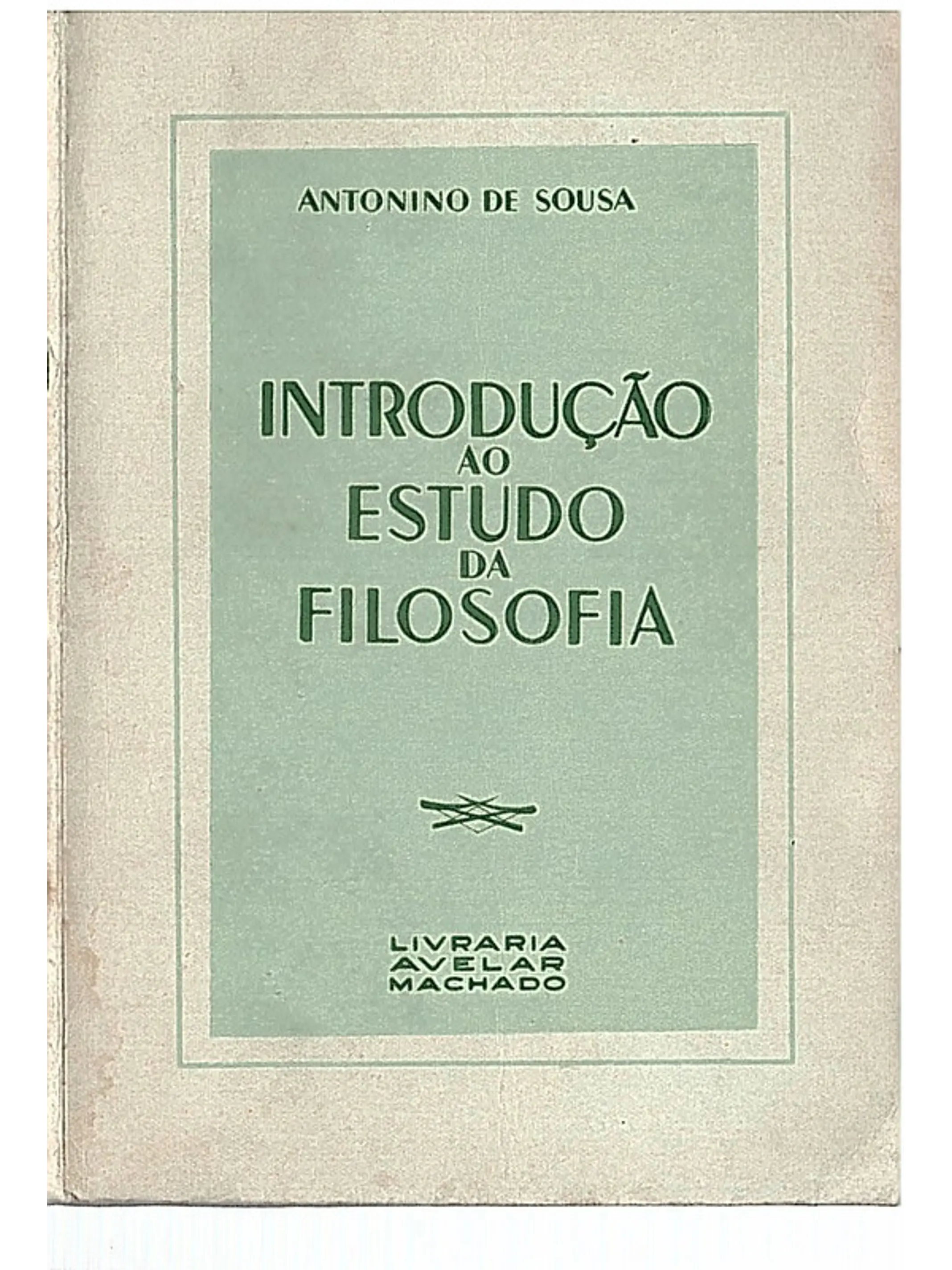 Introdução ao estudo da filosofia 1