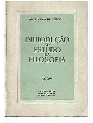 Introdução ao estudo da filosofia