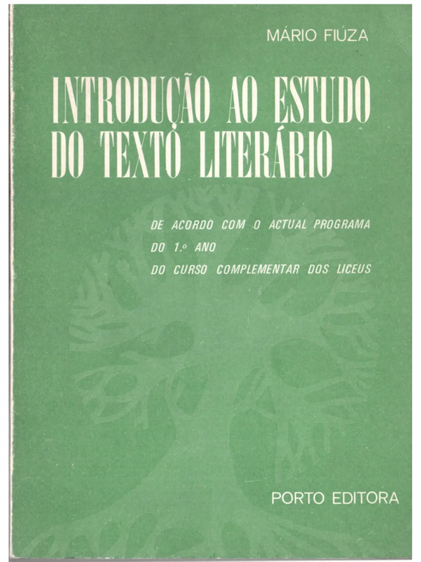 Introdução ao estudo do texto literário 1