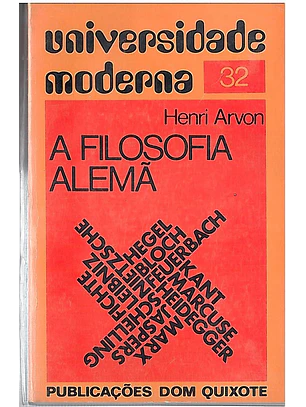 A Filosofia alemã