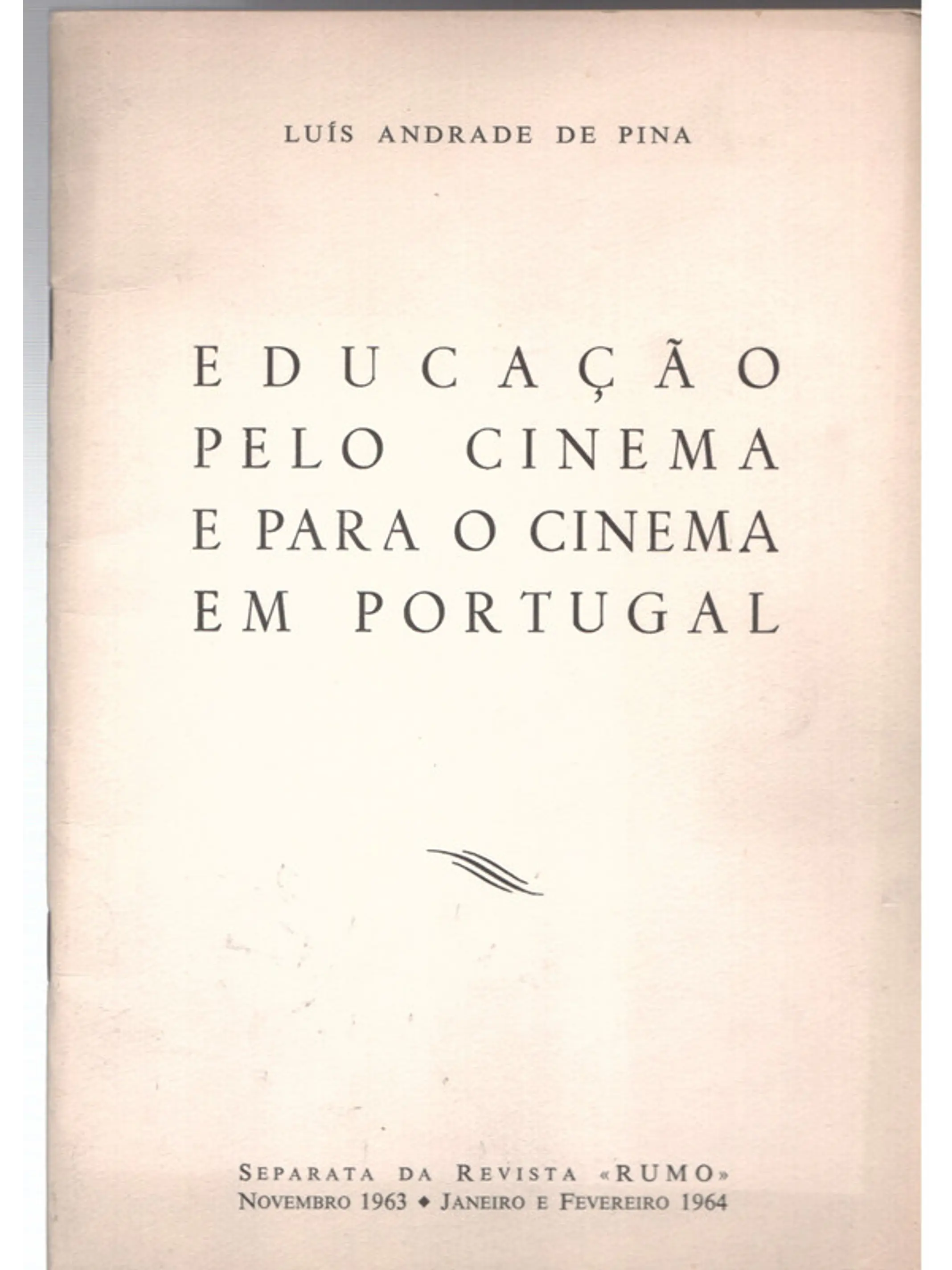 Educação pelo cinema e para o cinema em Portugal 1