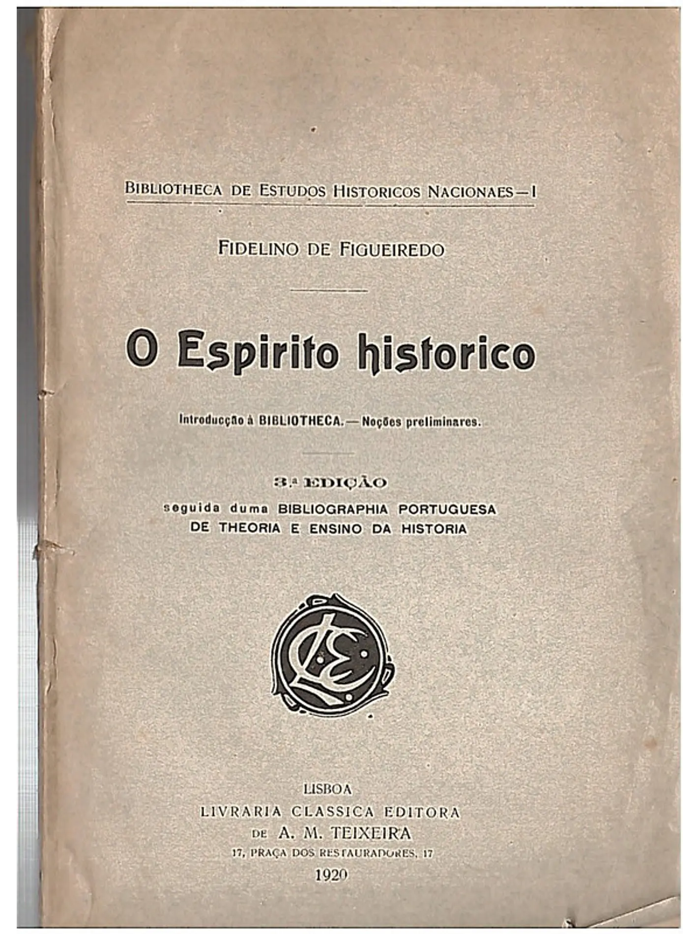 O espírito histórico 1