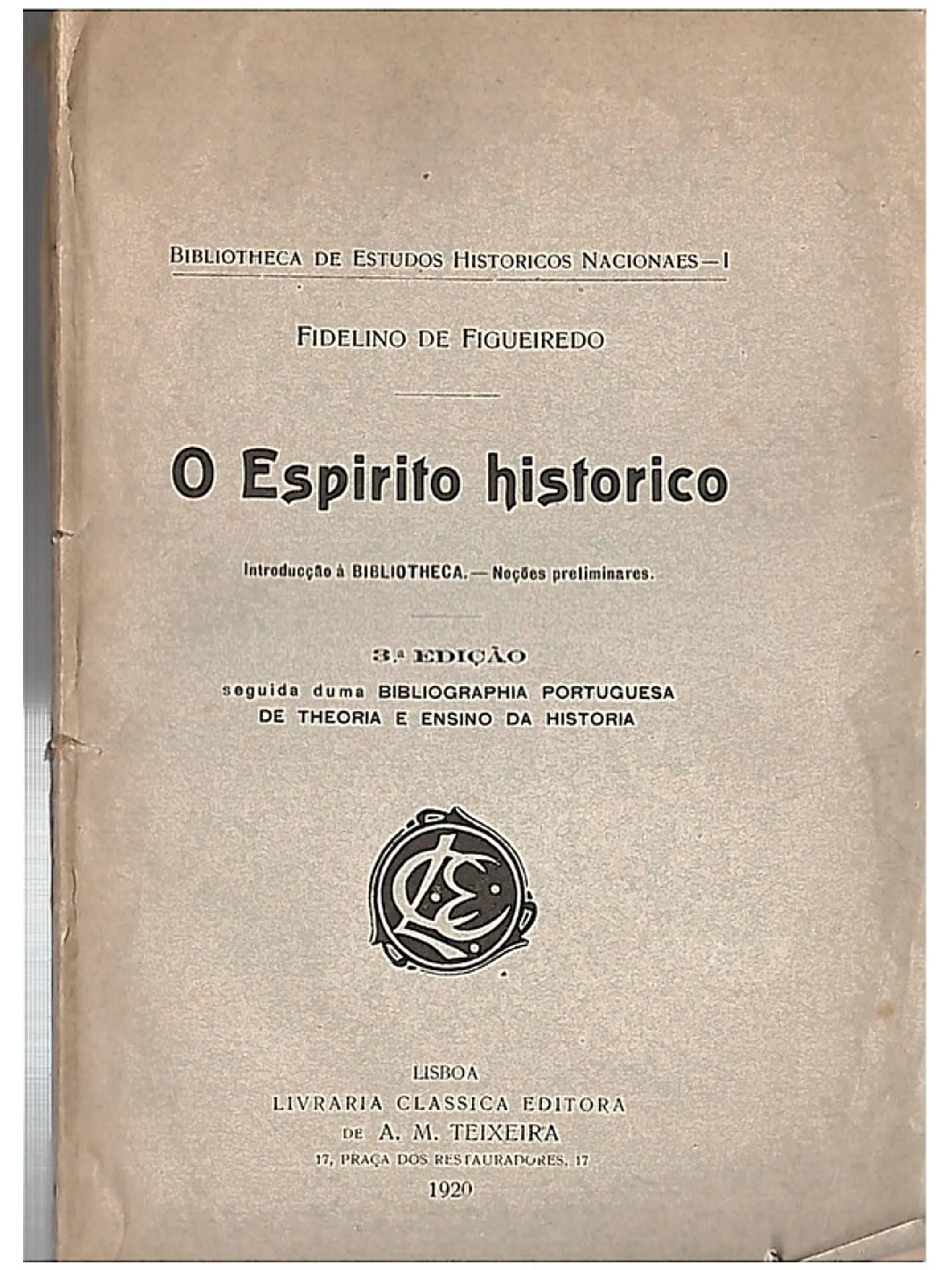 O espírito histórico 1