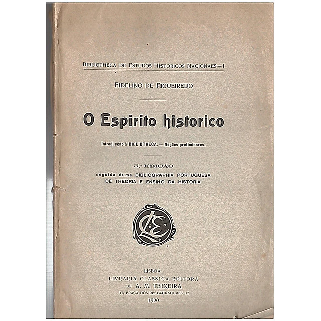 O espírito histórico