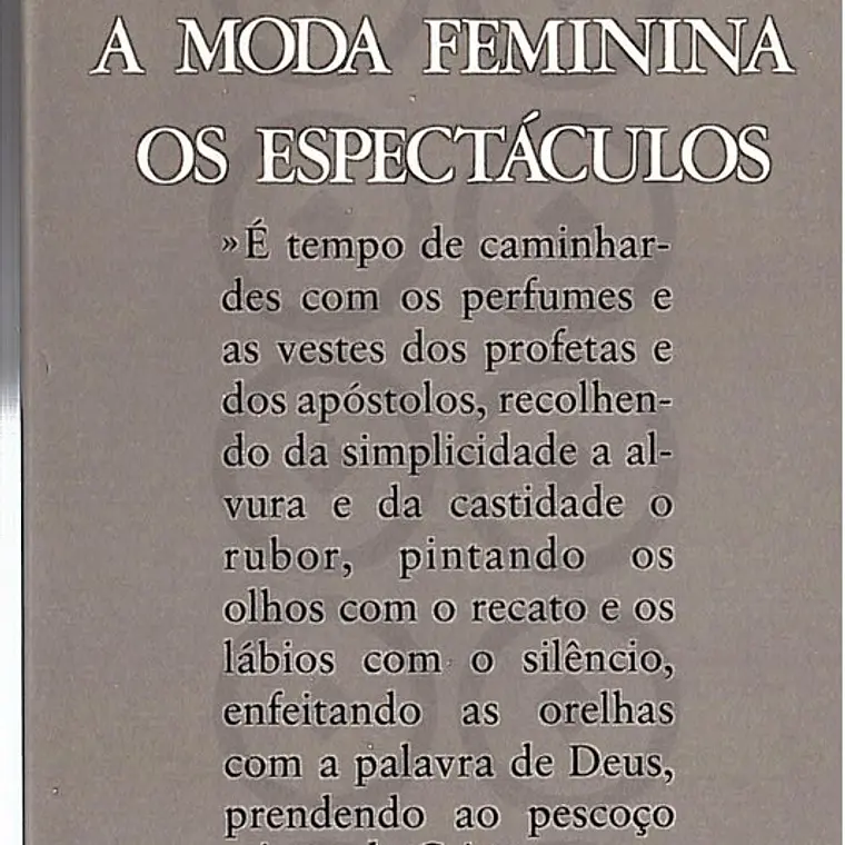 A moda feminina os espectáculos 1