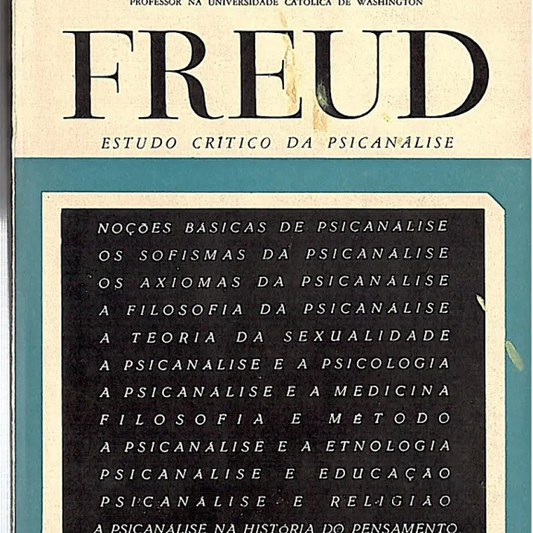 Freud estudo critico da psicanálise 1