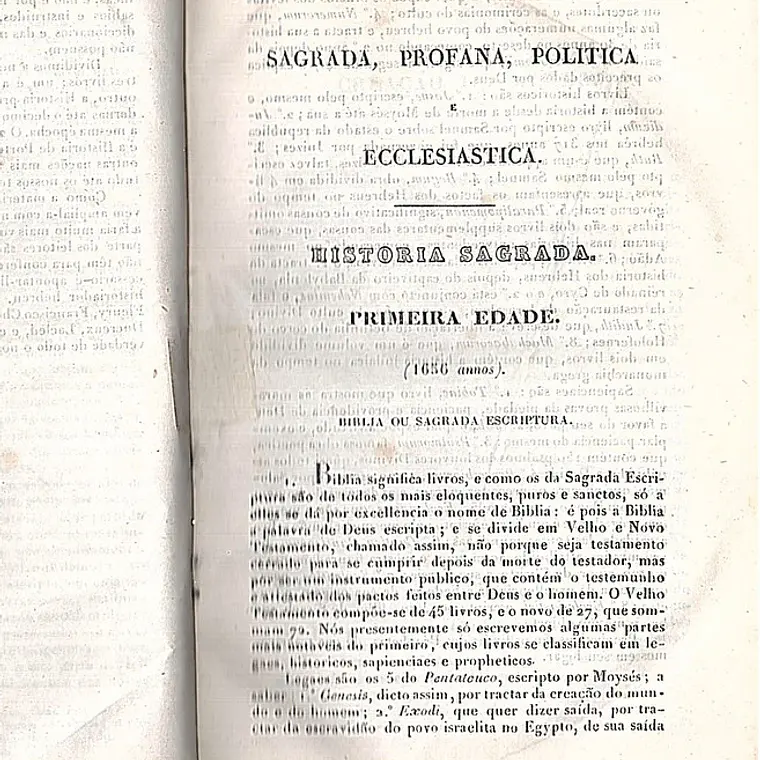 Historia universal - sagrada, profana, politica e eclesiastica 1