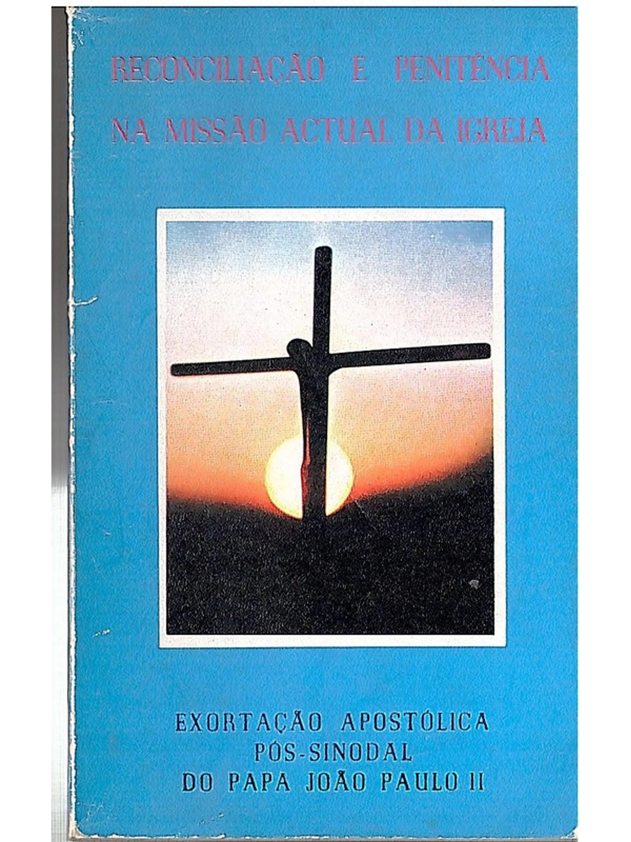 Reconciliação e penitência na missão atual da igreja - exortação Apostólica 1