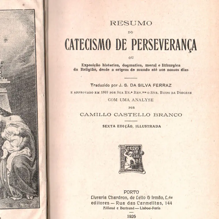 Resumo do catecismo de Perseverança 1