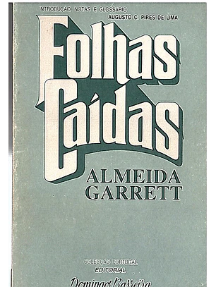 Folhas caídas Almeida Garret