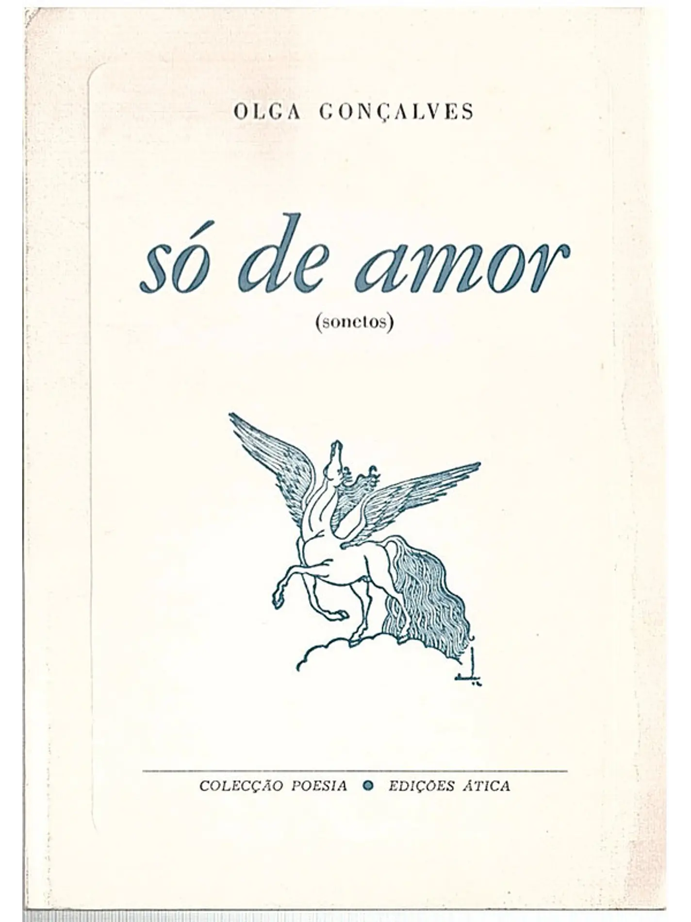 Só de amor sonetos 1