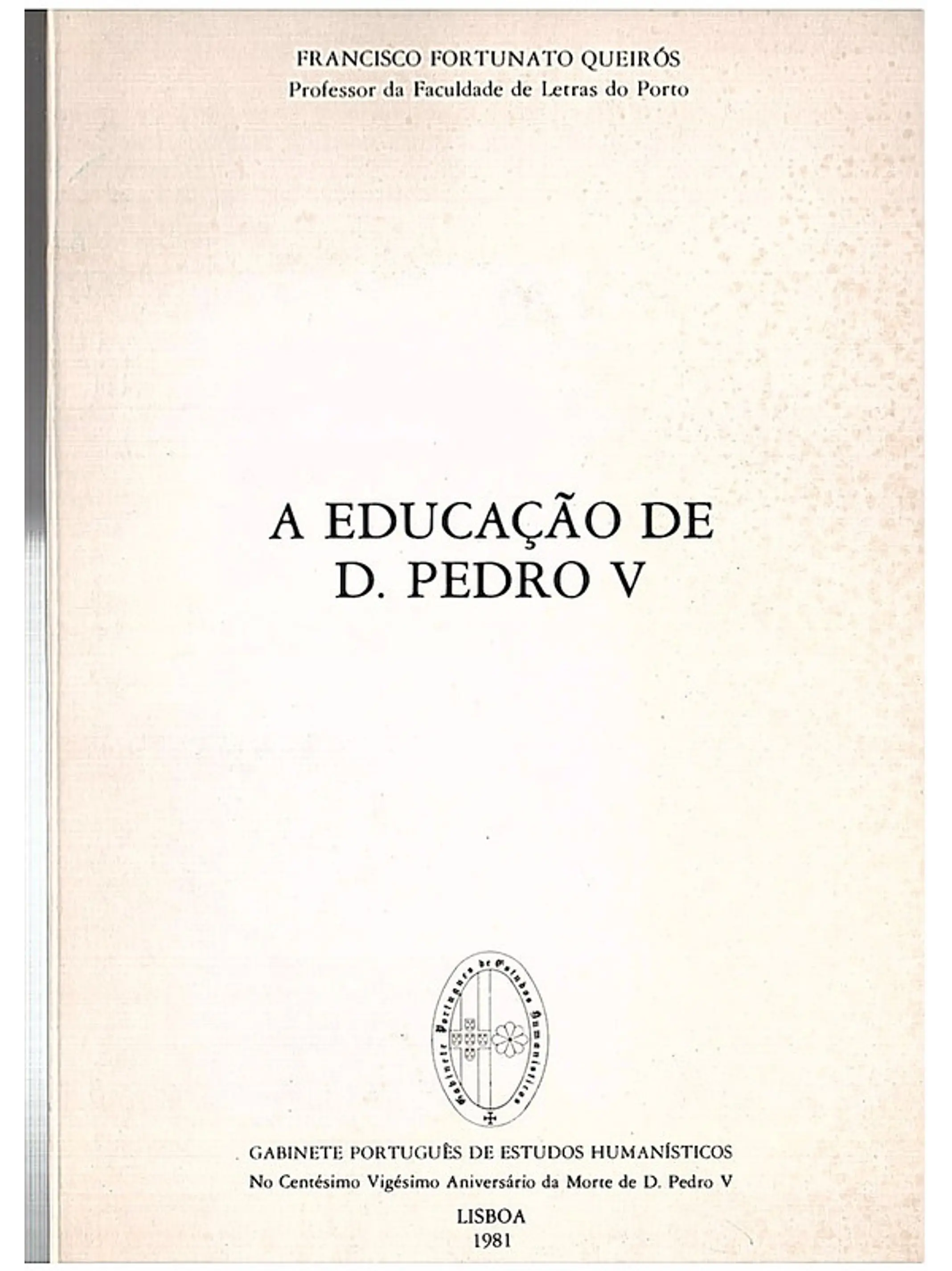 A educação de D. Pedro V 1