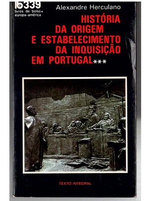 História da origem e estabelecimento da inquisição em Portugal (vol 3)