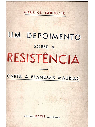 Um depoimento sobre a resistência