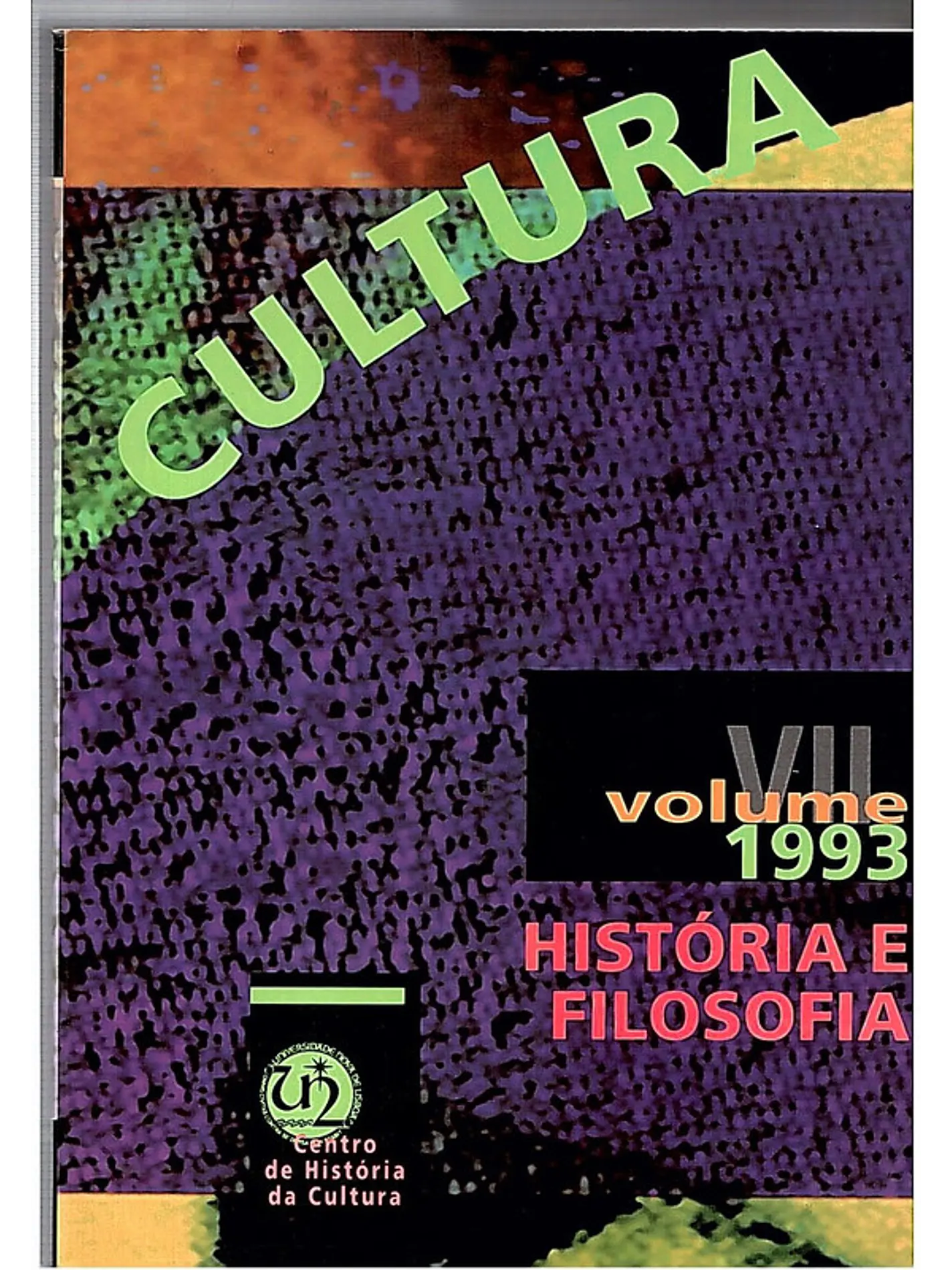 História e filosofia - Cultura vol 7 1