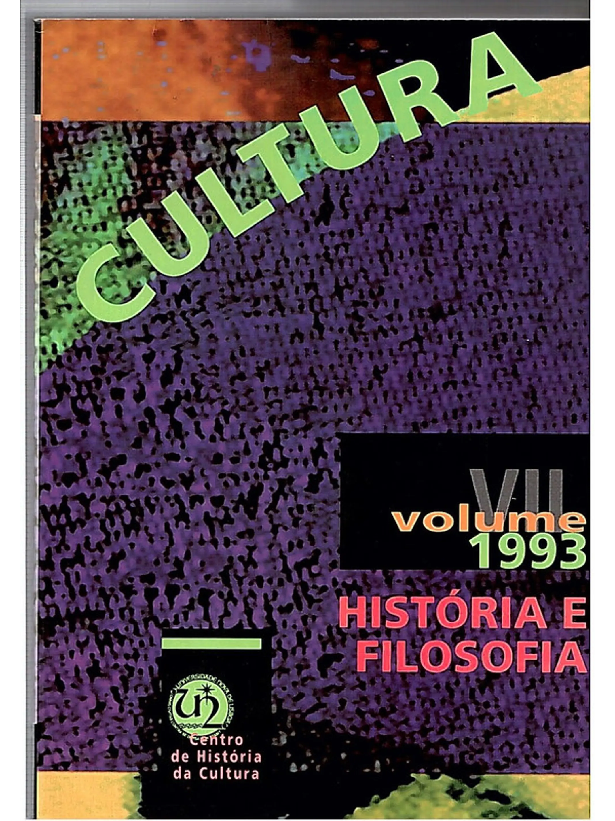 História e filosofia - Cultura vol 7 1