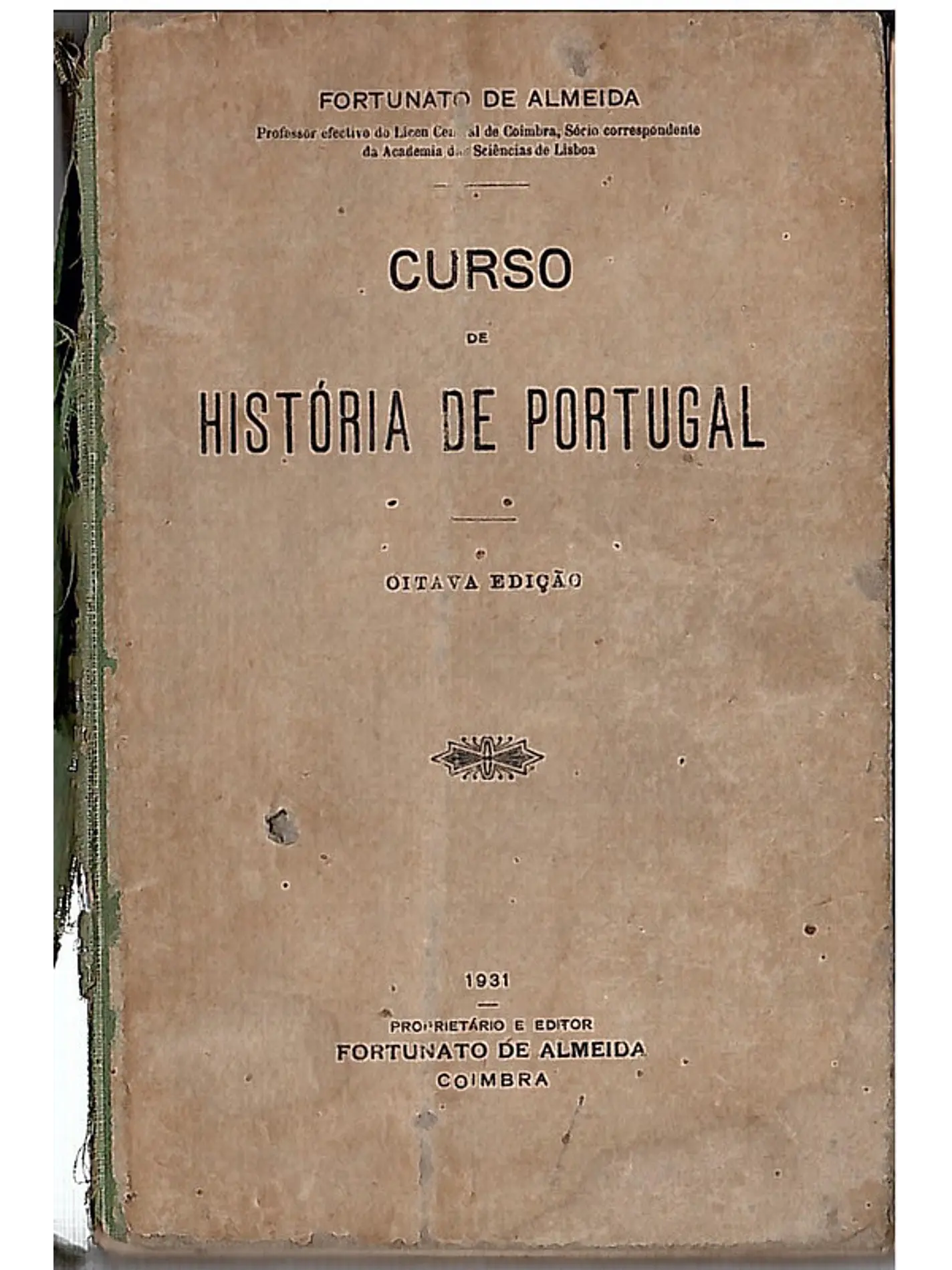 Curso de história de Portugal 1