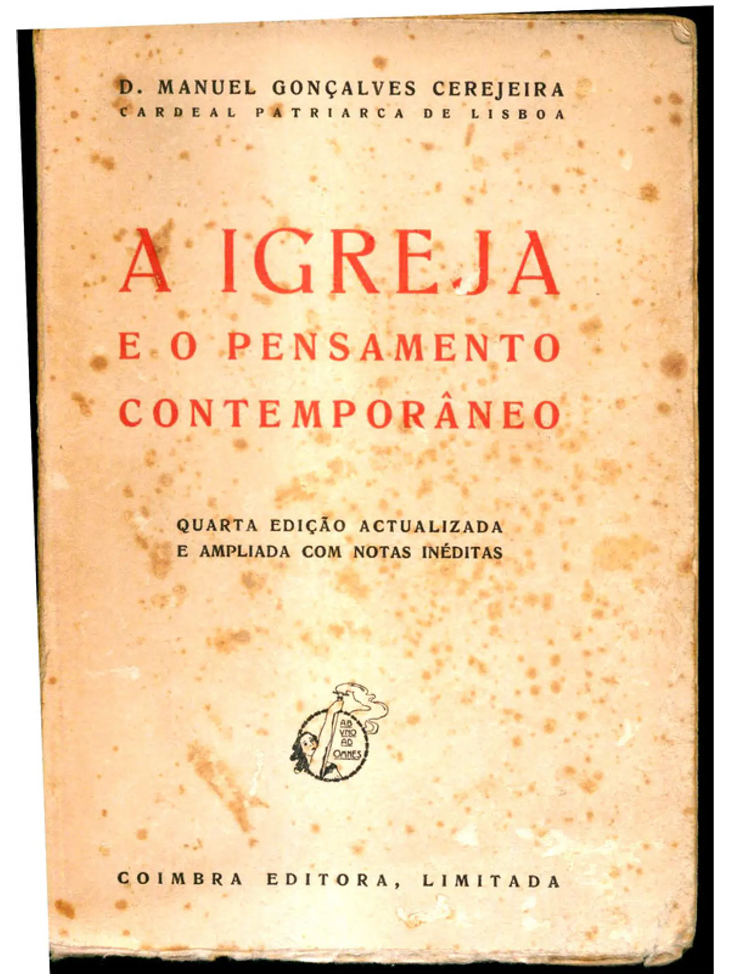 A igreja e o pensamento contemporâneo (4a edição) 1