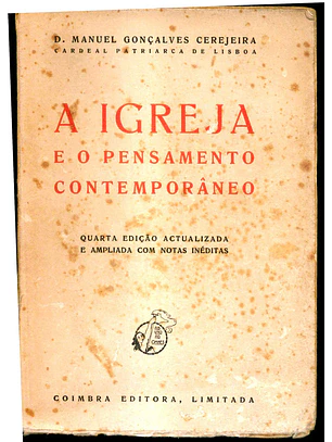 A igreja e o pensamento contemporâneo (4a edição)