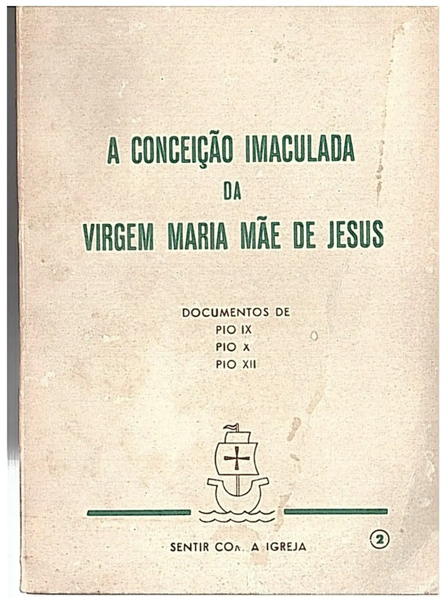 A Conceição Imaculada da virgem mãe de Jesus 1
