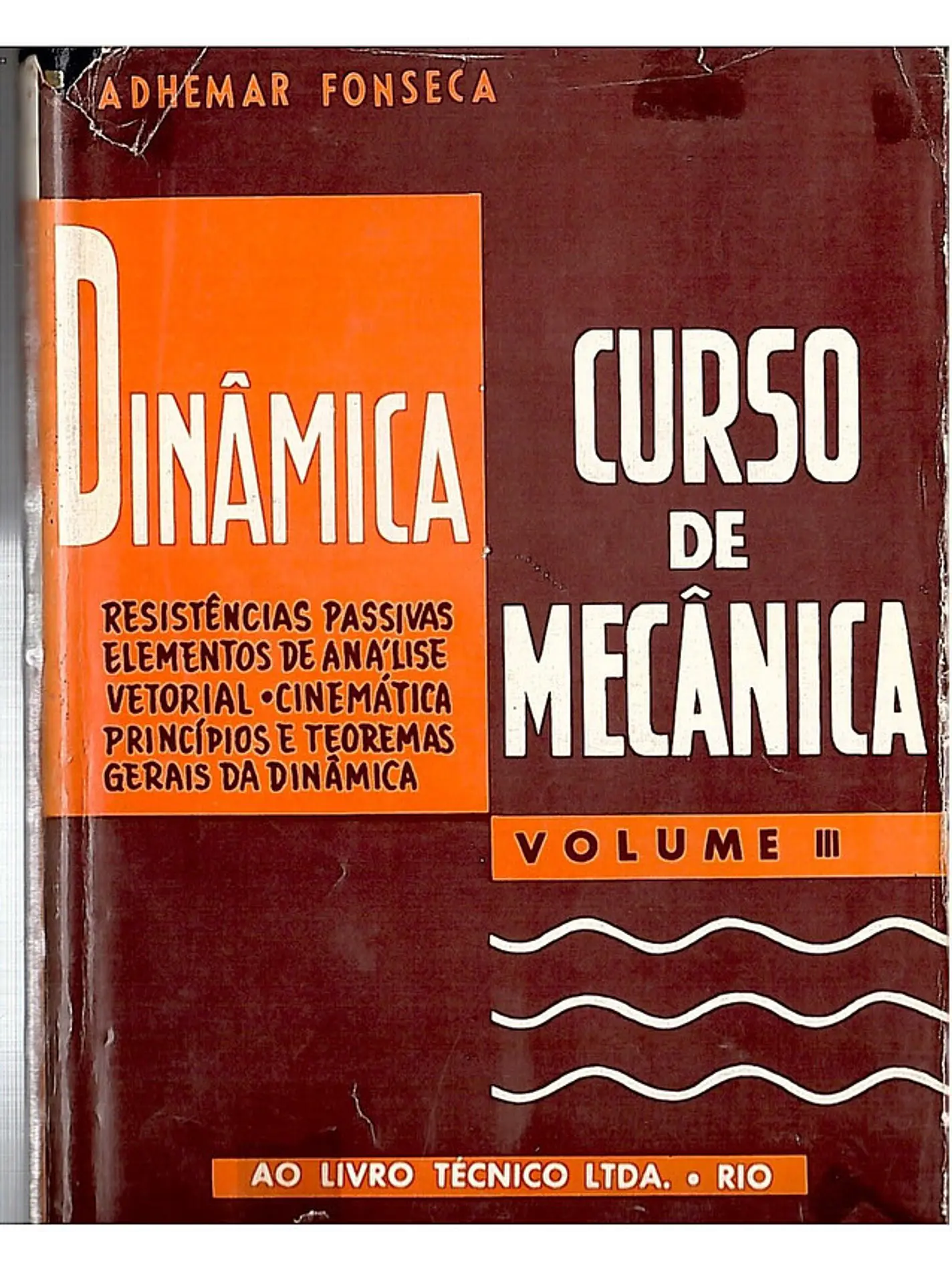 Curso de mecânica, dinâmica (Volume 3) 1