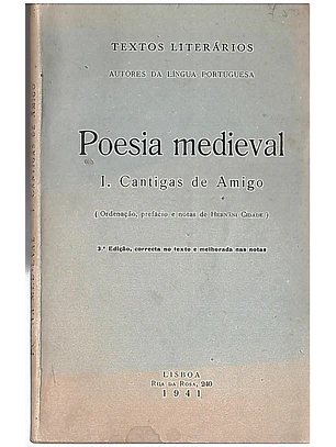 Poesia medieval - Cantigas de amigo