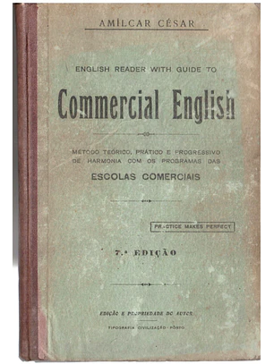 Commercial english - método teórico prático e progressivo de harmonia com os programas das escolas comerciais