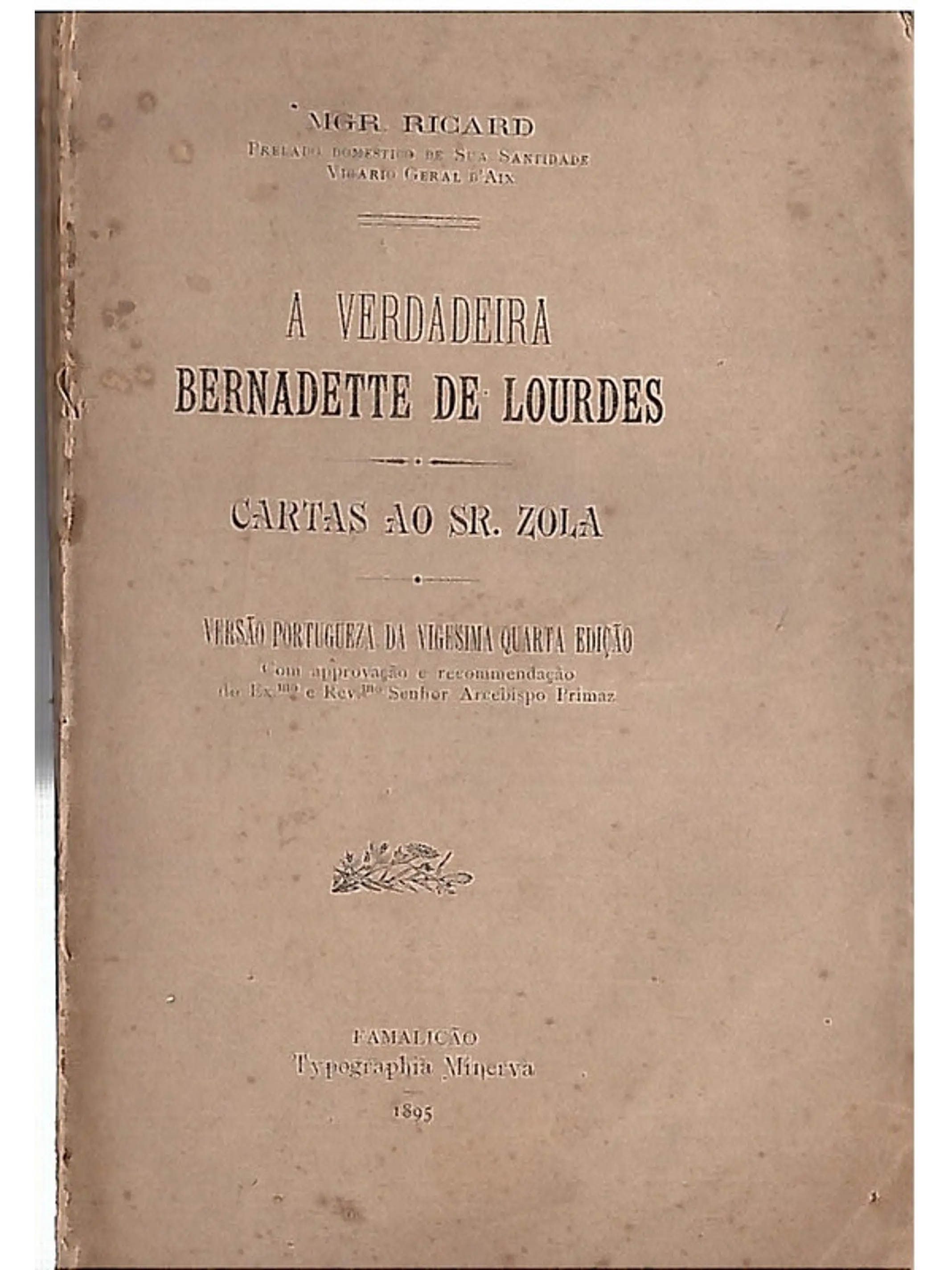 A verdadeira Bernadette de Lourdes 1