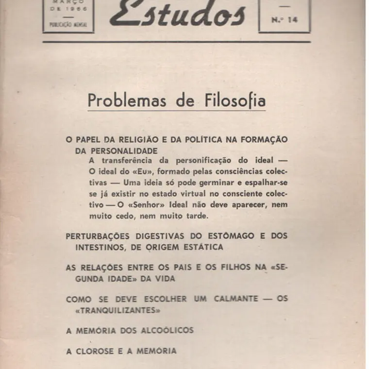 Estudos - Problemas de filosofia 1