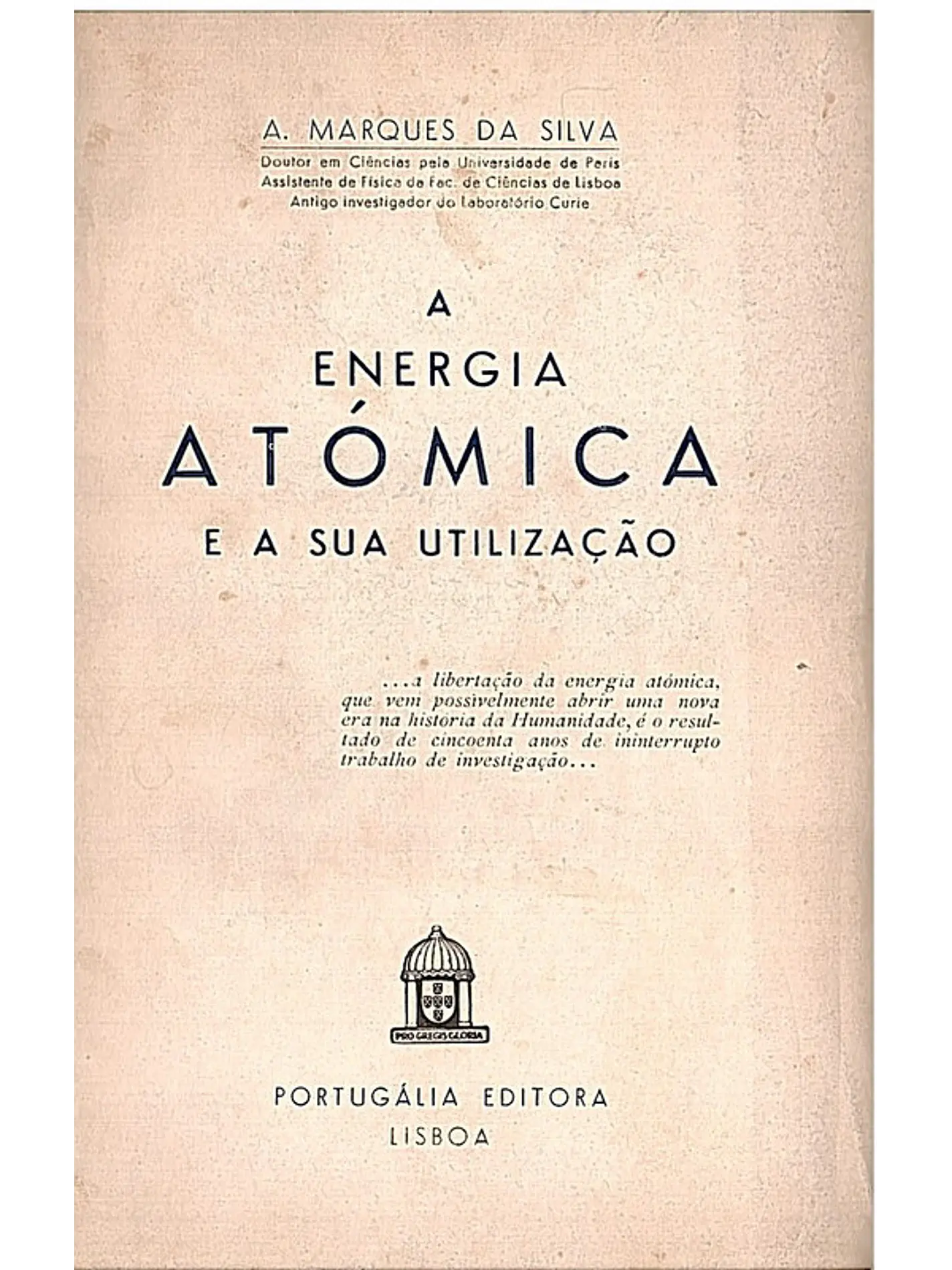 A energia atómica e a sua utilização 1